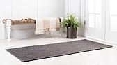 2' 6 x 6' Braided Jute Runner Rug thumbnail