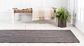 2' 6 x 6' Braided Jute Runner Rug thumbnail