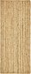 Unique Loom 2' 6 x 6' Braided Jute Runner Rug thumbnail image 9