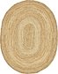 Unique Loom 8' x 10' Braided Jute Oval Rug thumbnail image 9