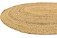 Unique Loom 5' x 8' Braided Jute Oval Rug thumbnail image 14