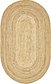 Unique Loom 5' x 8' Braided Jute Oval Rug thumbnail image 9
