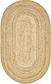 5' x 8' Braided Jute Oval Rug thumbnail