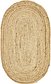 Unique Loom 3' 3 x 5' Braided Jute Oval Rug thumbnail image 9