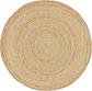 245cm x 245cm Braided Jute Round Rug thumbnail image 9