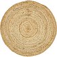 3' 3 x 3' 3 Braided Jute Round Rug thumbnail image 9
