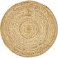 100cm x 100cm Braided Jute Round Rug thumbnail image 9