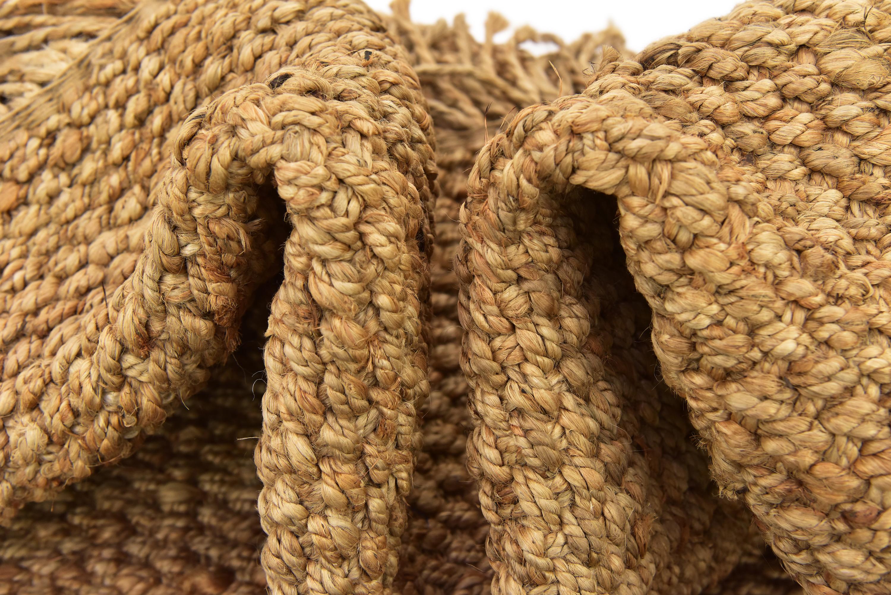 Natural 8' x 10' Chunky Jute Rug eSaleRugs