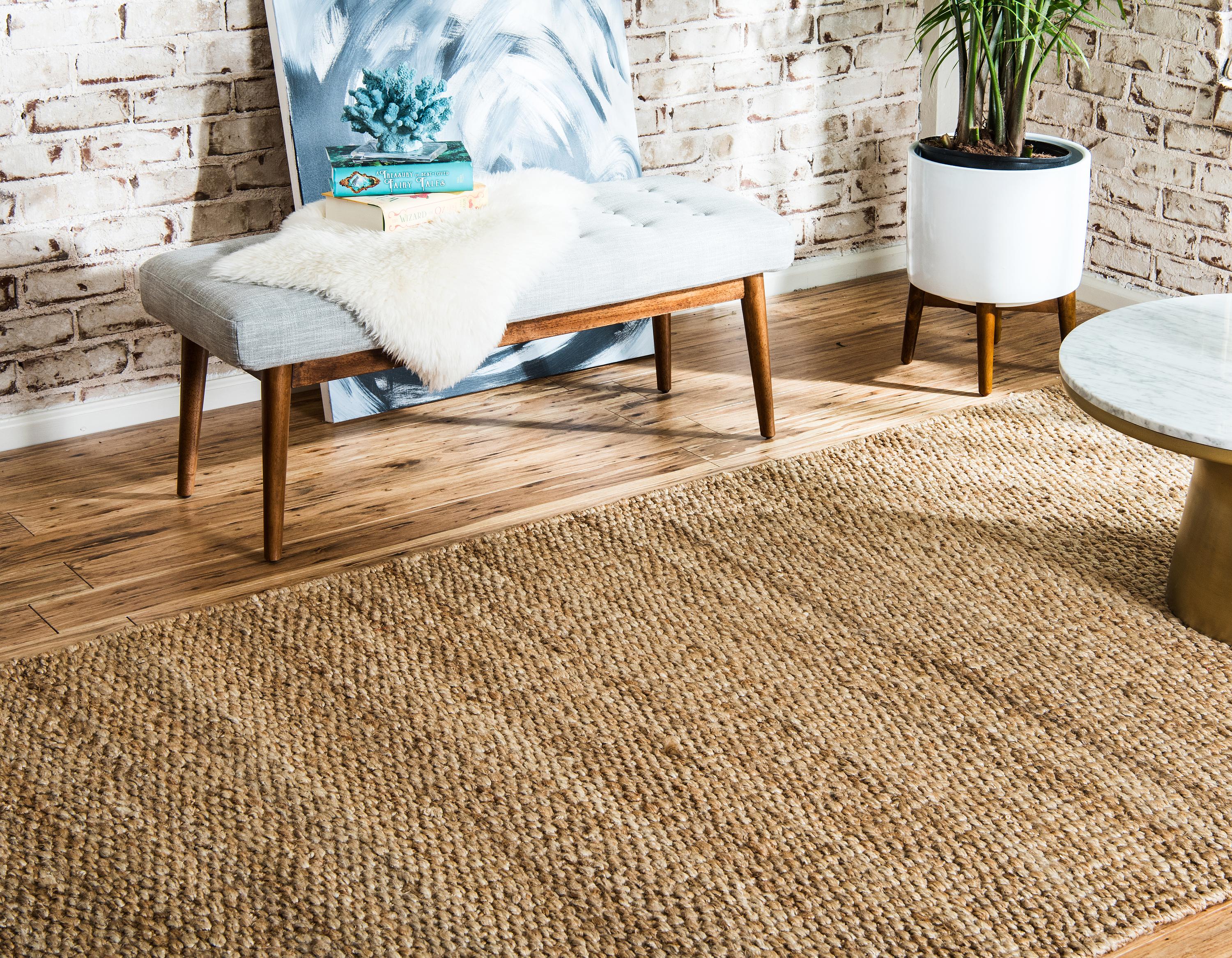 Natural 5' x 8' Chunky Jute Rug eSaleRugs