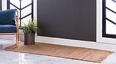 2' 6 x 6' Chunky Jute Runner Rug thumbnail