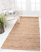 2' 6 x 6' Chunky Jute Runner Rug thumbnail image 1