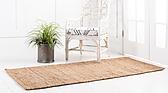 2' 6 x 6' Chunky Jute Runner Rug thumbnail image 2