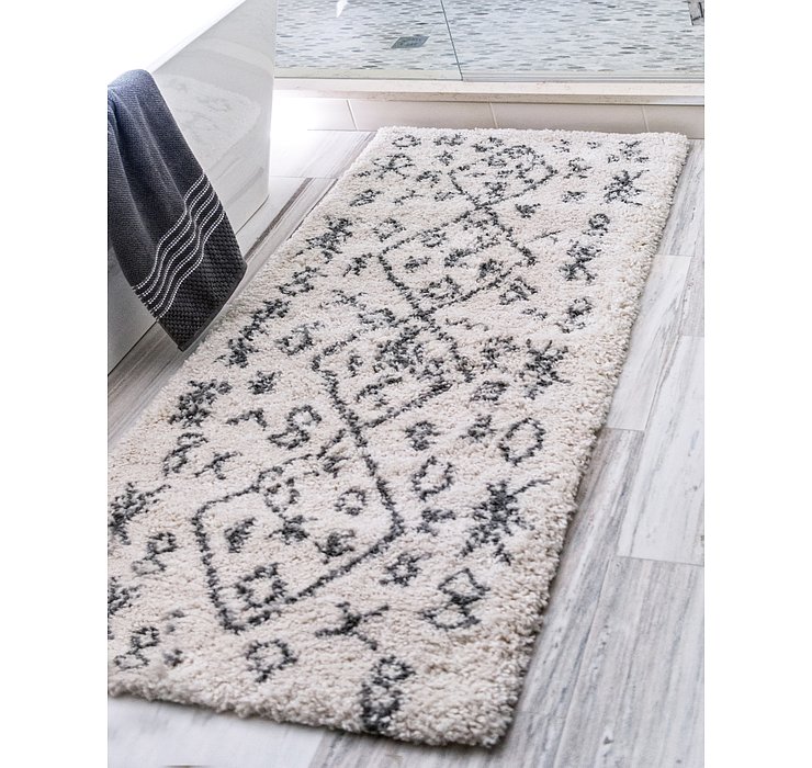 2' 7 x 10' Marrakesh Shag Runner Rug