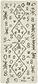 2' 7 x 6' Morroccan Shag Runner Rug thumbnail
