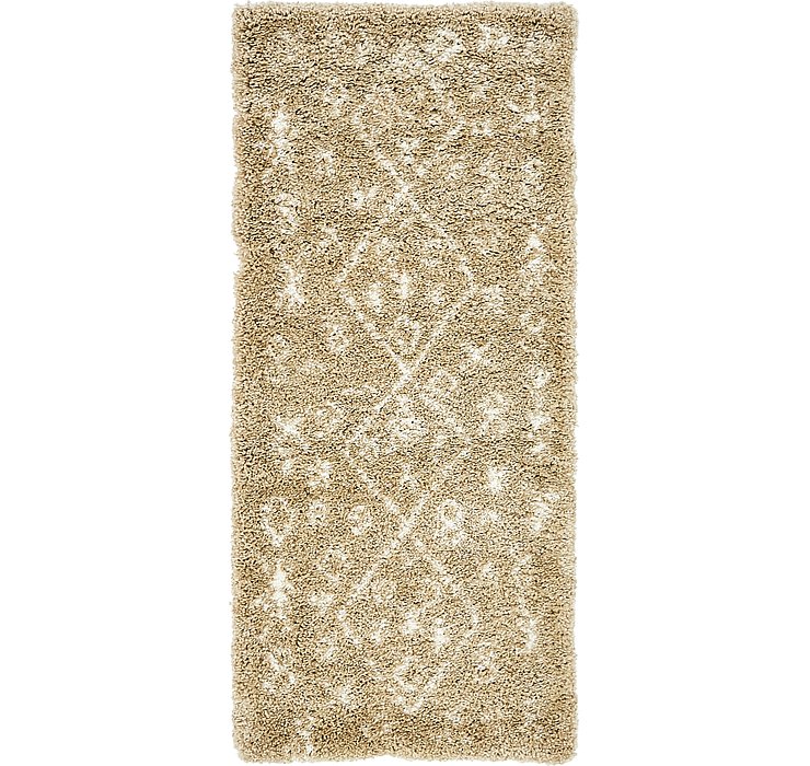 2' 7 x 6' Marrakesh Shag Runner Rug
