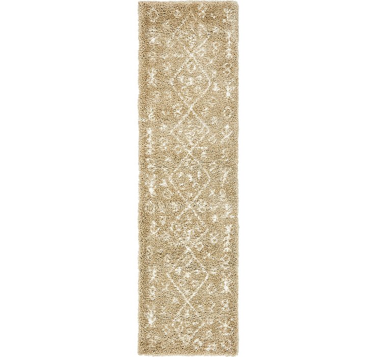 2' 7 x 10' Marrakesh Shag Runner Rug