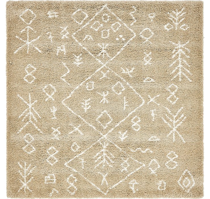 8' x 8' Marrakesh Shag Square Rug