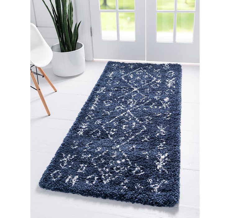 2' 7 x 6' Marrakesh Shag Runner Rug