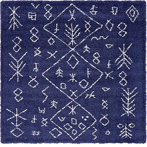 8' x 8' Marrakesh Shag Square Rug