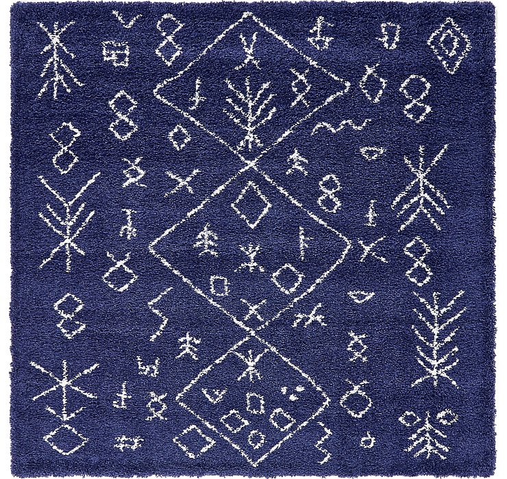 8' x 8' Marrakesh Shag Square Rug