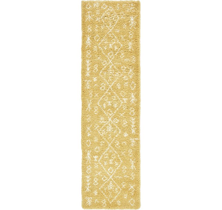 2' 7 x 10' Marrakesh Shag Runner Rug