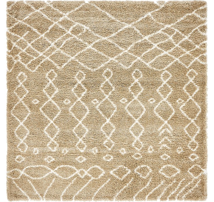 8' x 8' Marrakesh Shag Square Rug
