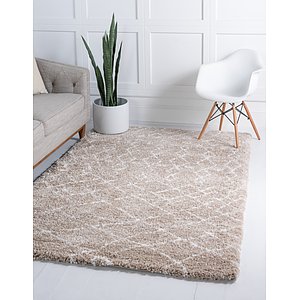 Unique Loom 9' x 12' Rabat Shag Rug