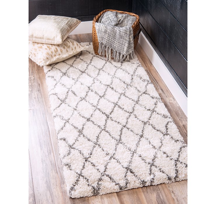 2' 7 x 10' Marrakesh Shag Runner Rug