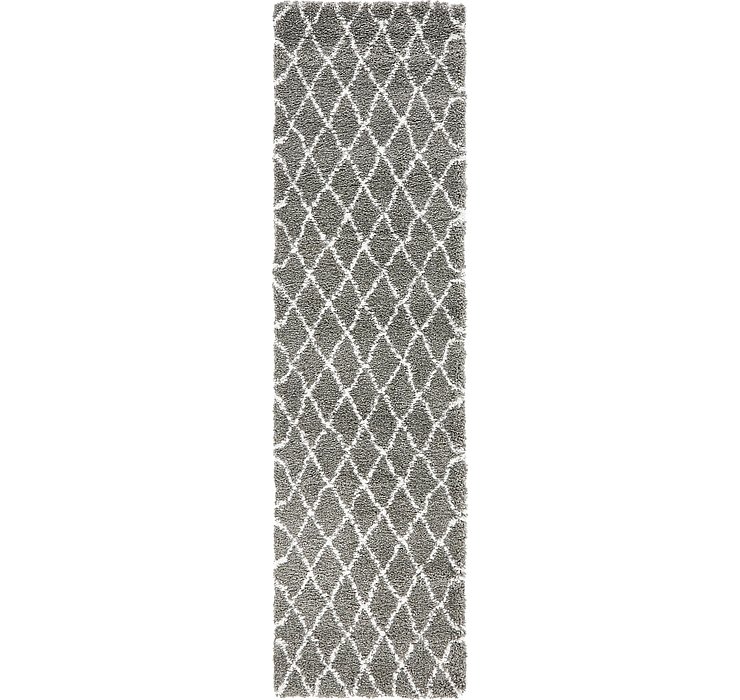 2' 7 x 10' Marrakesh Shag Runner Rug