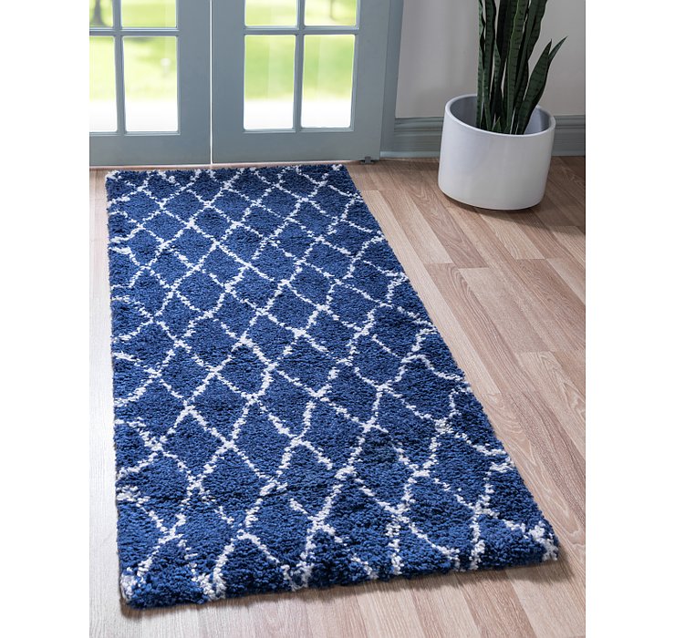 2' 7 x 10' Marrakesh Shag Runner Rug