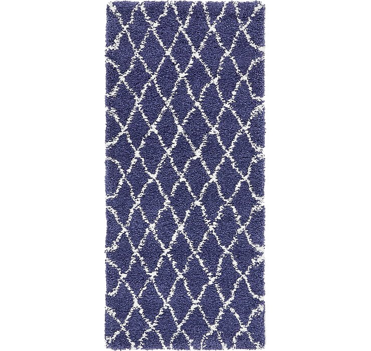 2' 7 x 6' Marrakesh Shag Runner Rug