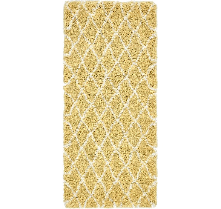2' 7 x 6' Marrakesh Shag Runner Rug