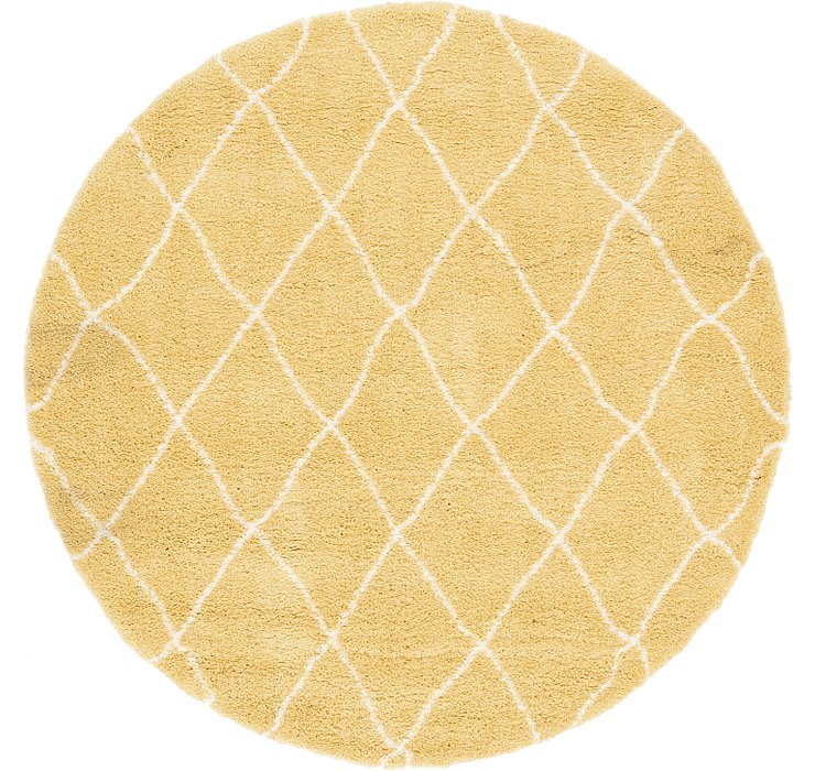 8' x 8' Marrakesh Shag Round Rug