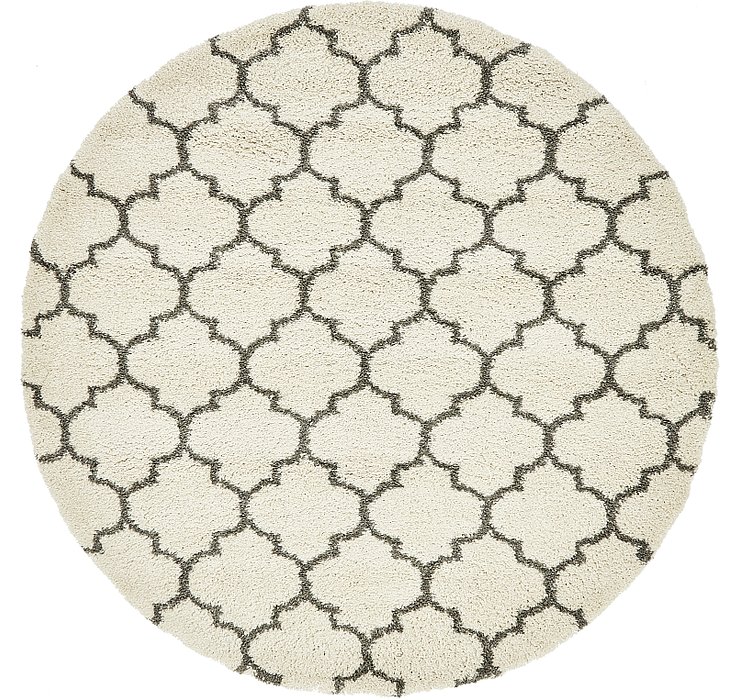 8' x 8' Marrakesh Shag Round Rug