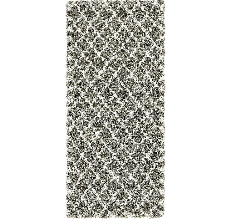 2' 7 x 6' Marrakesh Shag Runner Rug
