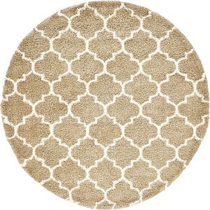 245cm x 245cm Marrakesh Shag Round Rug