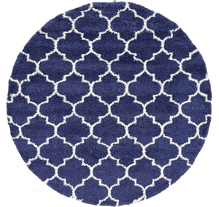 8' x 8' Marrakesh Shag Round Rug