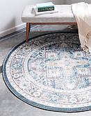 5' 5 x 5' 5 Santiago Round Rug thumbnail