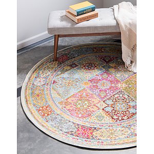 Unique Loom 8' 4 x 8' 4 Baracoa Round Rug