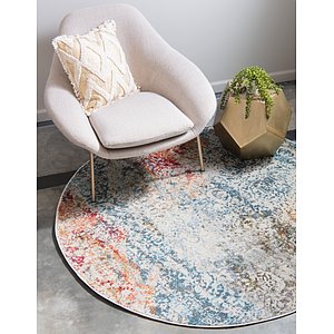 Unique Loom 8' 4 x 8' 4 Baracoa Round Rug