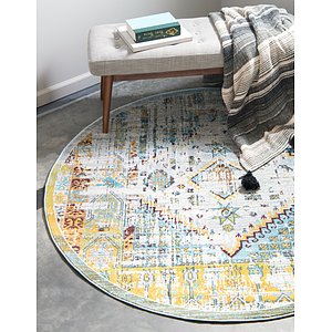 Unique Loom 8' 4 x 8' 4 Baracoa Round Rug