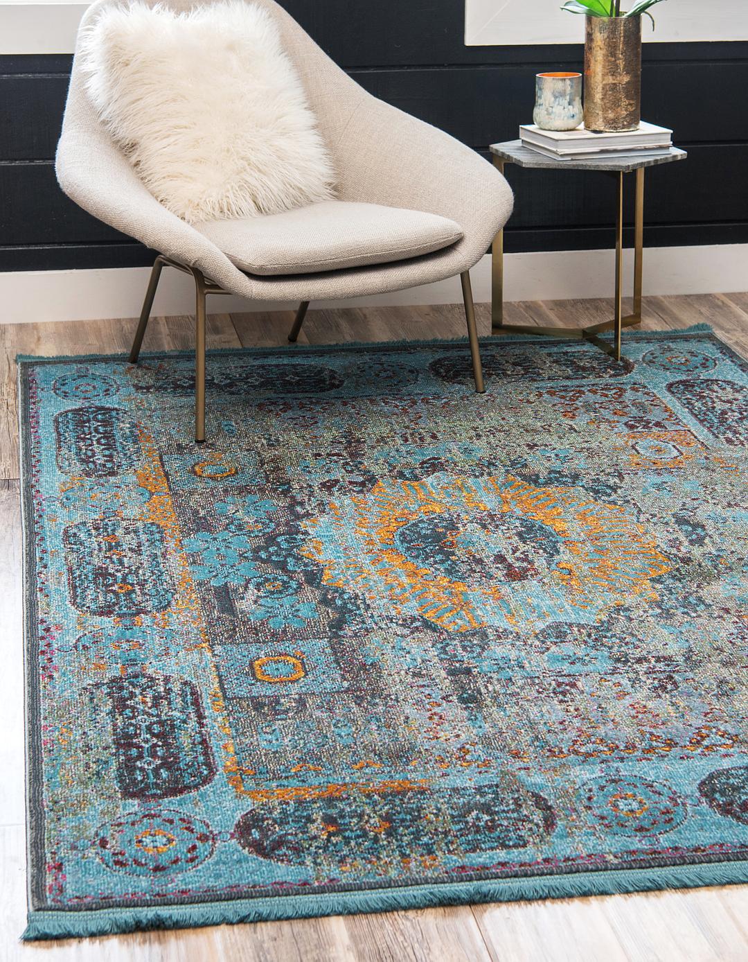 Blue Unique Loom 8 4 X 10 Baracoa Rug Area Rugs Com - 4 X 10 Area Rug Blue Unique Loom 8 4 X 10 Baracoa Rug Area Rugs Com - 4 X 10 Area Rug