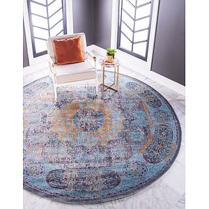 Unique Loom 5' 5 x 5' 5 Baracoa Round Rug