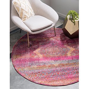 Unique Loom 5' 5 x 5' 5 Baracoa Round Rug