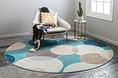 8' x 8' Spectrum Round Rug thumbnail