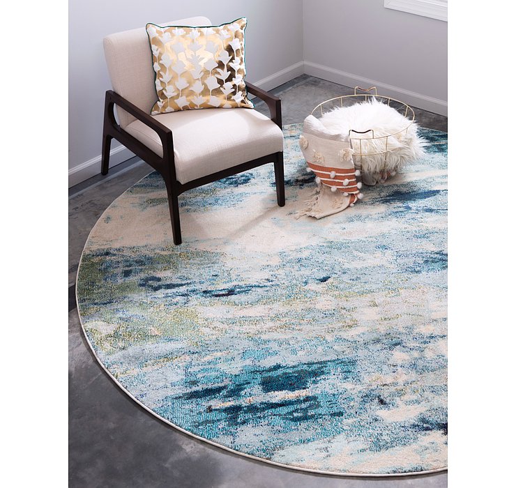 8' x 8' Spectrum Round Rug