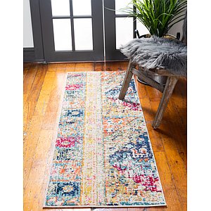Unique Loom 2' x 6' 7 Monterey Runner Rug