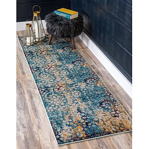 Unique Loom 2' x 6' 7 Vita Runner Rug