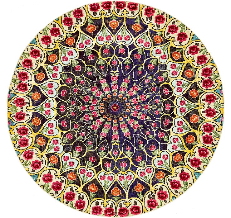 8' x 8' Carnevale Round Rug