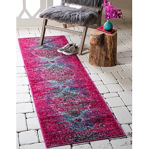 Unique Loom 2' 7 x 10' Vita Runner Rug